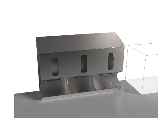 Dispensador de Consumibles (acero inoxidable)